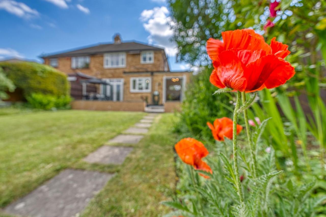 Elegant 5 Bed House - Sleeps 9, Central Solihull, Nec, Jlr, Hs2, Resorts World, Airport Business And Leisure Stays, Экстерьер фото