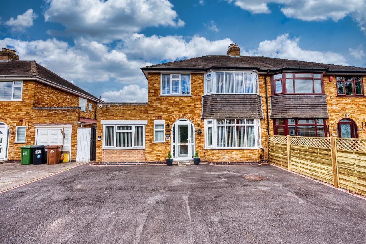 Elegant 5 Bed House - Sleeps 9, Central Solihull, Nec, Jlr, Hs2, Resorts World, Airport Business And Leisure Stays, Экстерьер фото